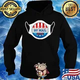 I voted by mail with a mask stars quarantine elections covid 19 s Hoodie