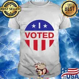I Voted clothing, Presidential 2020 T-Shirt