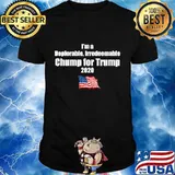 I’m a Deplorable Irredeemable Chump For Trump 2020 American Flag Shirt