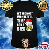 It's the most wonderful time for a Beer Christmas Beer Shirt