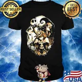 Jack skellington nightmare naruto happy halloween shirt