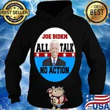 Joe Biden All Talk No Action Pro Trump Debate 2020 Funny Shirt Hoodie