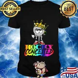 KOCKY CONCEITED RAINBOW TEE -BLACK OWNED CLOTHING BRAND T-Shirt