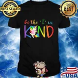 Lgbt unicorn be the i in kind shirt
