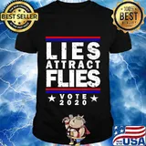 Lies Attract Flies Shirt Funny Vice Presidential Debate 2020 T-Shirt
