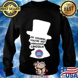 Logo byedon of course you are not abraham lincoln debate 2020 s Sweater