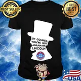 Logo byedon of course you are not abraham lincoln debate 2020 shirt