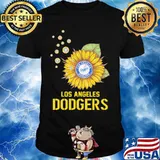 Logo los angeles dodgers sunflower shirt