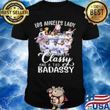 Los angeles lakers lady sassy classy and a tad badassy shirt