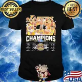 Los angeles lakers nba finals champions 2020 signatures stars shirt