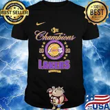 Los angeles lakers nba finals champions 2020 stars shirt