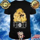 Los angeles lakers nba finals champions thank for the memories signatures shirt