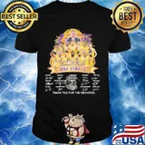 Los angeles lakers nba finals thank for the memories signatures shirt