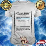 Mail-in Ballot (Male in Ballot) Funny Pun Halloween Costume T-Shirt