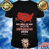 Make Liberals Cry Again Vote Republican 2020 Vote GOP Red T-Shirt