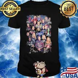 Marvel heroes avengers characters signatures shirt