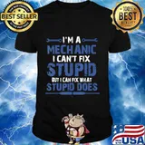 Mechanic Car Tuning Accessories Machinist Square Tools Gift T-Shirt