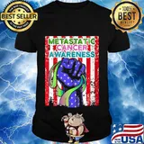 Metastatic Breast Cancer Awareness Coping US Warrior Shirt