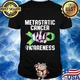 Metastatic Breast Cancer Awareness Inspiring US Warrior Shirt