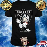 Mickey mouse oklahoma raiders football shirt