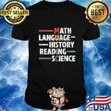 Music Teacher Music Math Language History Reading Science T-Shirt