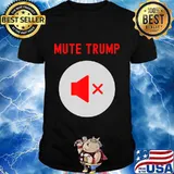 Mute trump debate humor biden vs trump debate 2020 shirt