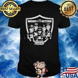 Nation with attitude black sunday las vegas raiders shirt