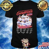 National league championship series champions 2020 let's go dodgers signatures shirt