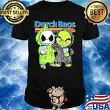 Nightmare and Grinch Dutch Bros Coffee shirt