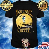 Nightmare before coffee hug Dutch Bros Halloween shirt