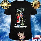 Noel gallagher playing guitar merry christmas shirt