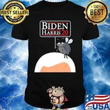 Official Debate Fly on Mike Pence's Head for Biden Harris 2020 T-Shirt