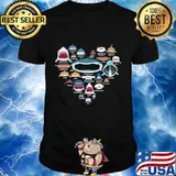 Official love sharks heart shirt