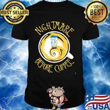 Official Nightmare before coffee hug Dutch Bros Halloween shirt
