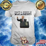 Official That's A Bunch Of Malarkey Joe Biden 2020 Shirt