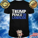 Official Trump Pence Landslide 2020 , 3rd November Election shirt