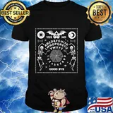 Ouija Board Horror Game Dancing Skeletons Halloween Art Shirt