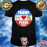 Pence Harris Debate Fly Trump 2020 T-Shirt