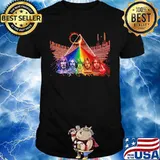 Pink floyd band members native rainbow shirt
