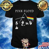 Pink floyd band members rainbow shirt