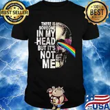 Pink floyd band skull there is someone in my head but it's not me shirt