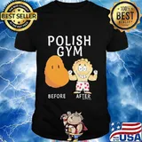 Polish gym before after 2020 shirt