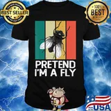 Pretend I'm a Fly Funny Halloween Party Costume Shirt