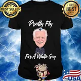 Pretty Fly For A White Guy Mike Pence Funny Debate T-Shirt
