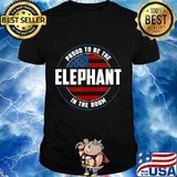 Proud To Be The Elephant Republican Support Election Voting T-Shirt