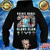 Rafael nadal 20 gland slam badminton s Hoodie