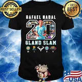 Rafael nadal 20 gland slam badminton shirt
