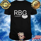 RBG I Dissent Frill Graphic T-Shirt