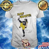 Say watt football signatures shirt