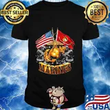 September United States Marine Corps Fidelis Flag Shirt